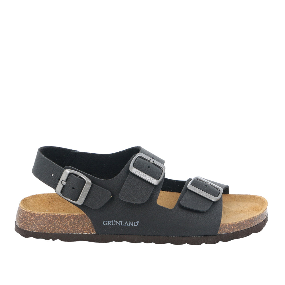 Sandalo Grunland 40 Bobo Uomo - Nero