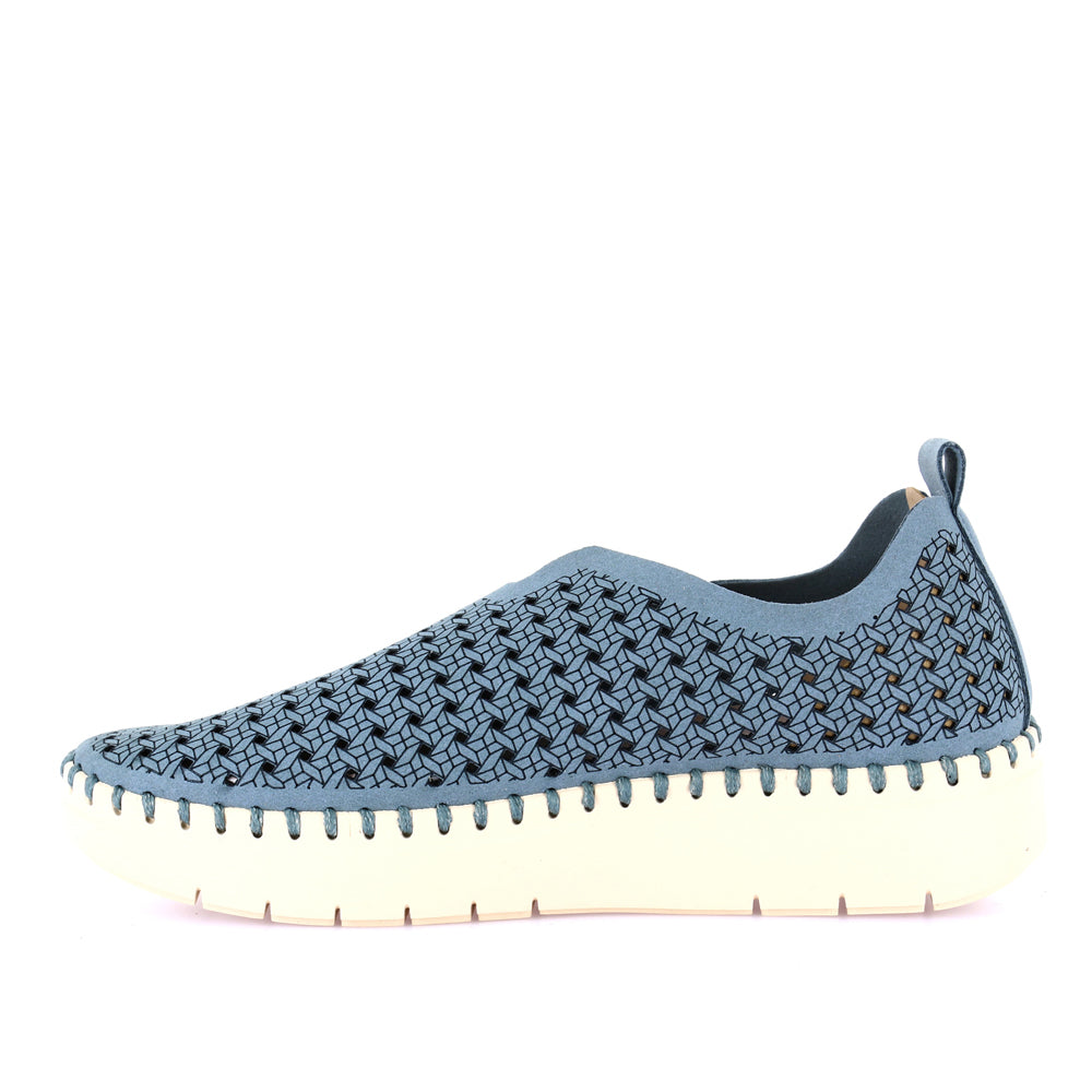 Slipon Grunland F6 Sili Donna - Blu