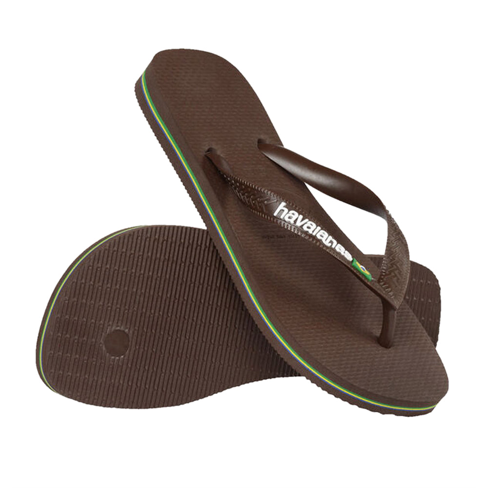 Ciabatta Havaianas Brasil Uomo - Marrone