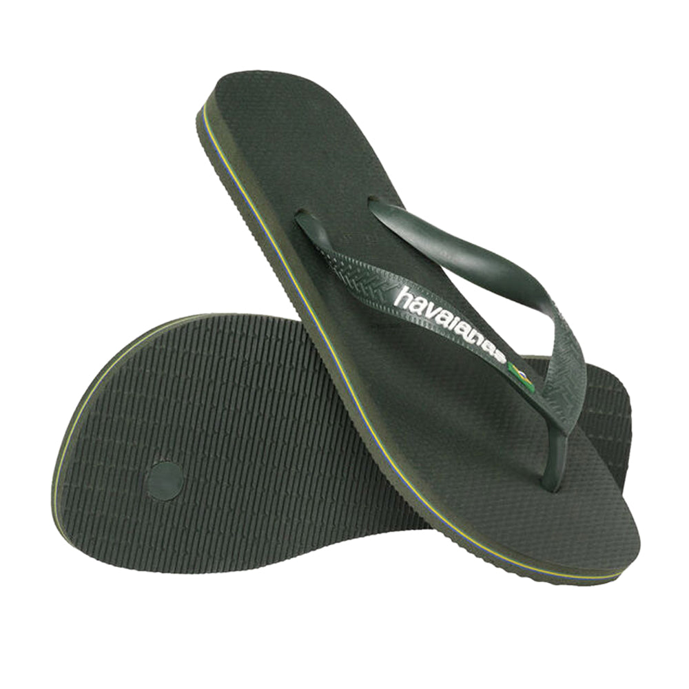 Ciabatta Havaianas Brasil Uomo - Verde