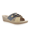 Sandalo inblu donna - blu