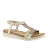 Sandalo inblu donna - oro