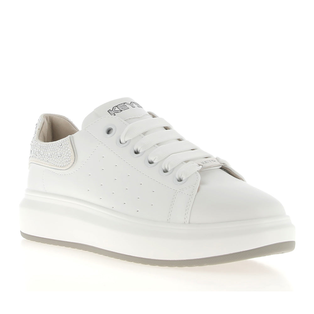 Sneakers Keys Donna - Bianco
