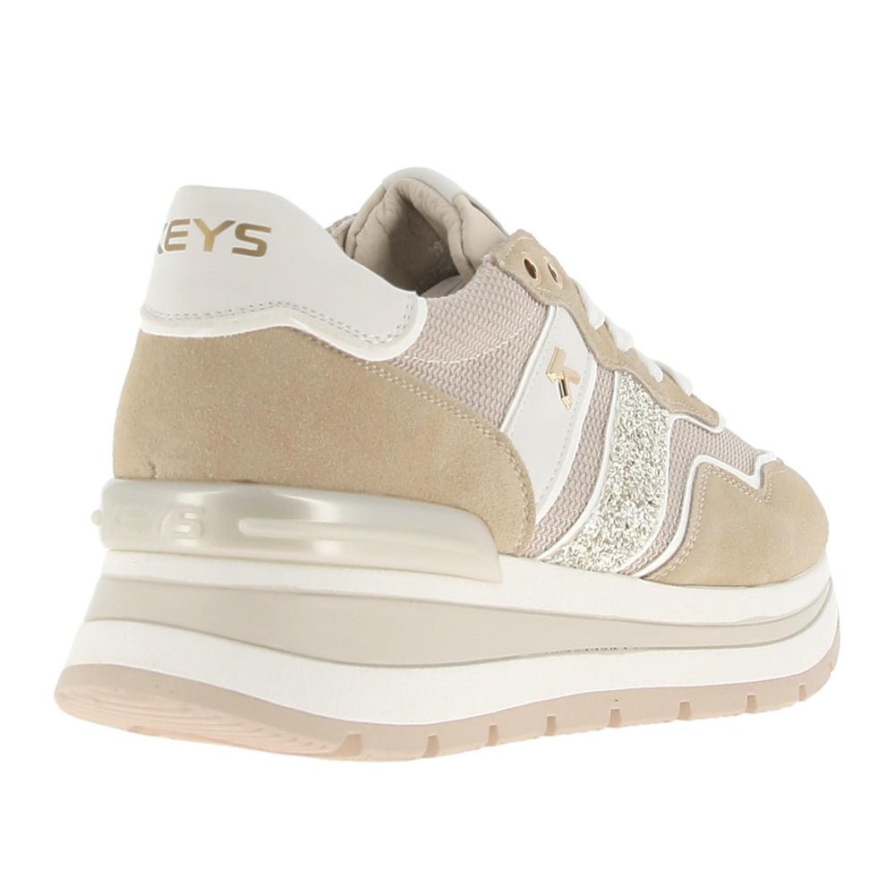 Sneakers Keys Donna - Beige