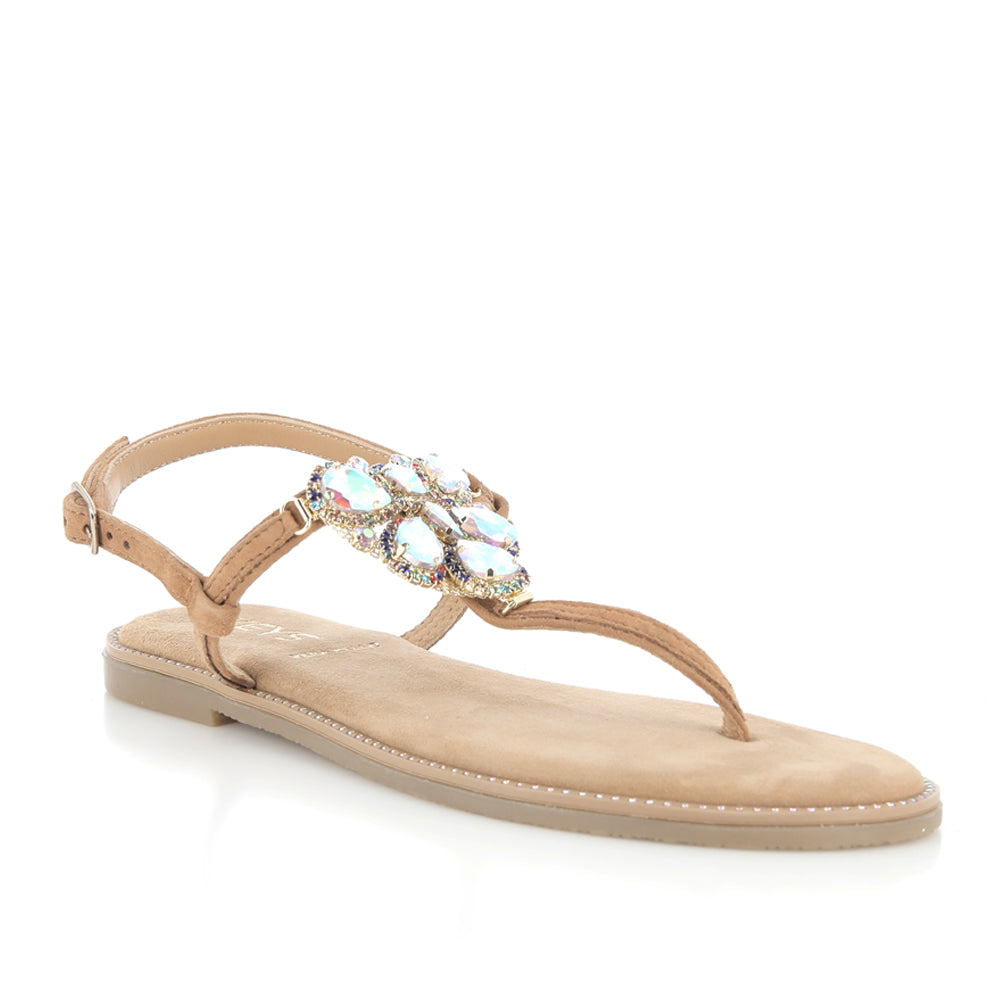 Sandalo Keys Donna - Cuoio