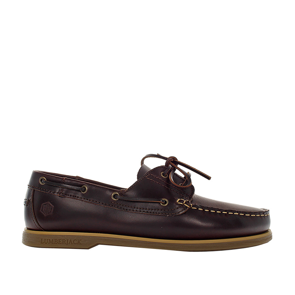 Scarpa Barca Lumberjack Navigator Uomo - Rosso