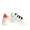 Sneakers naturino pinn zip bimbo - bianco