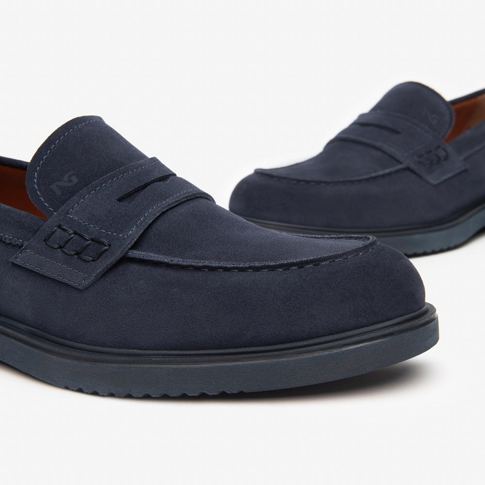 Mocassino NeroGiardini Uomo - Blu
