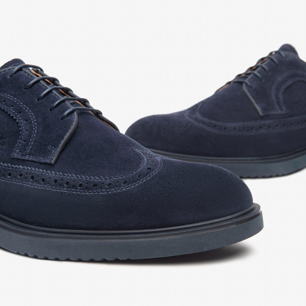 Stringata NeroGiardini Uomo - Blu