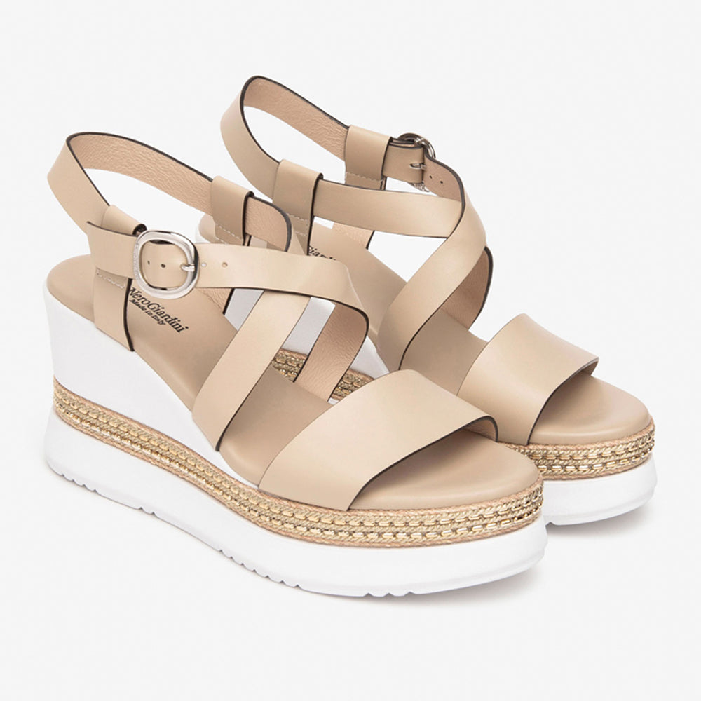 Sandalo NeroGiardini Donna - Beige