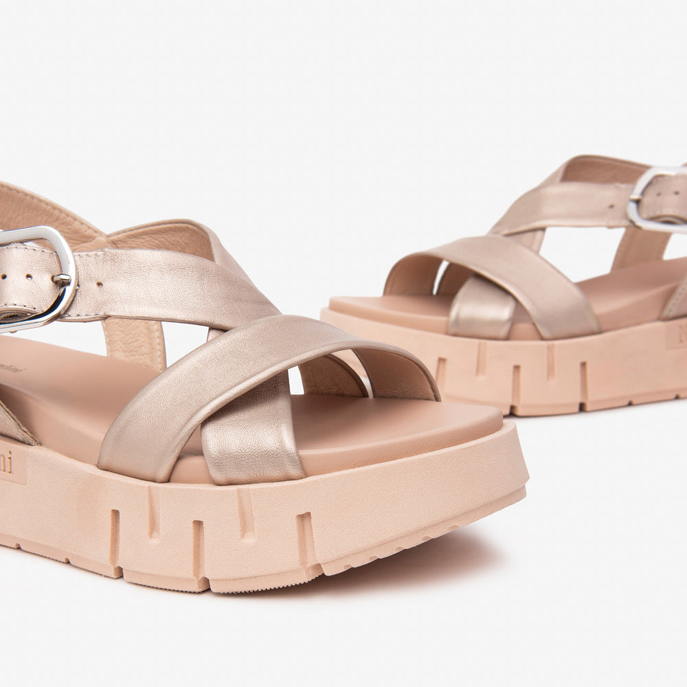 Sandalo NeroGiardini Donna - Beige