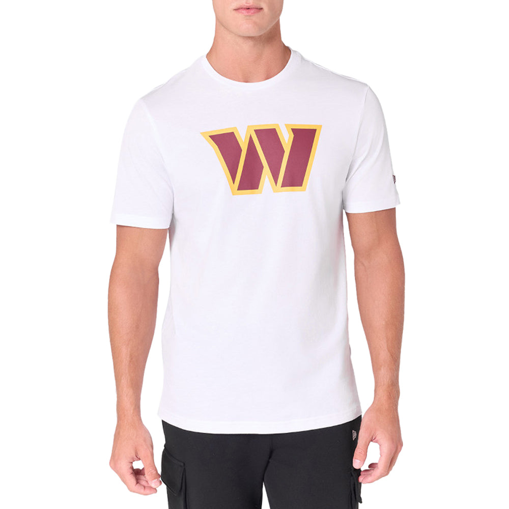 T-Shirt New Era Washington Commanders Uomo - Bianco