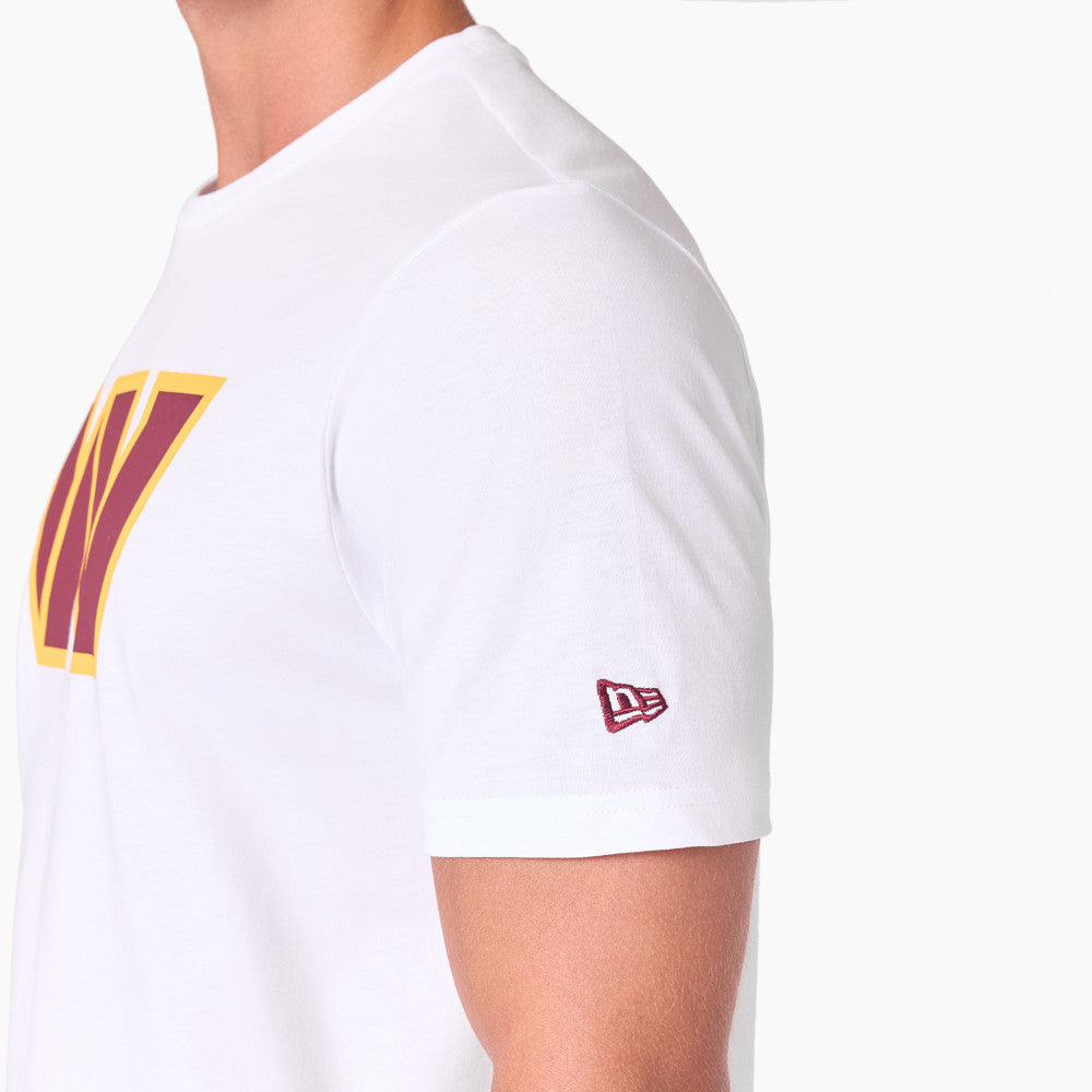 T-Shirt New Era Washington Commanders Uomo - Bianco