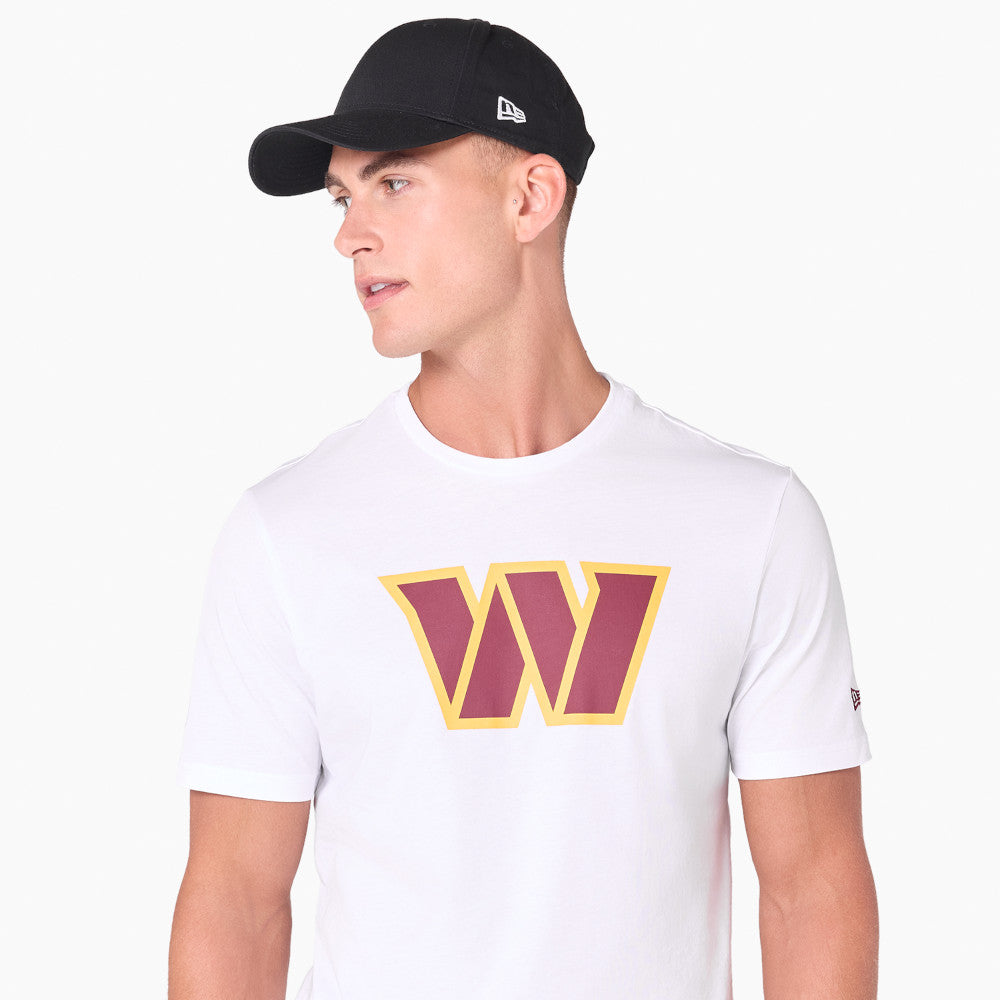 T-Shirt New Era Washington Commanders Uomo - Bianco