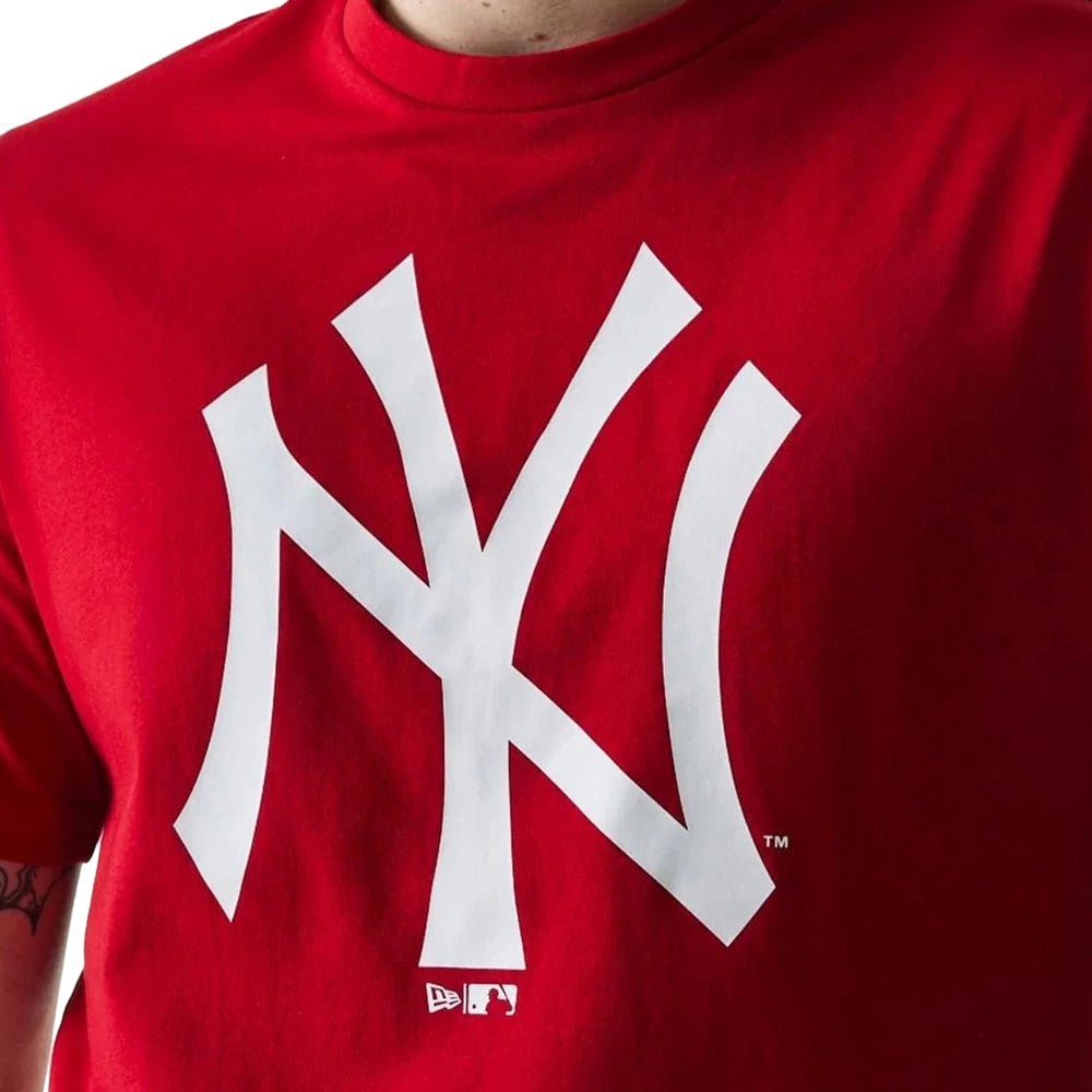 T-Shirt New Era New York Yankees Uomo - Rosso