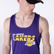 Canotta New Era Los Angeles Lakers Uomo - Viola
