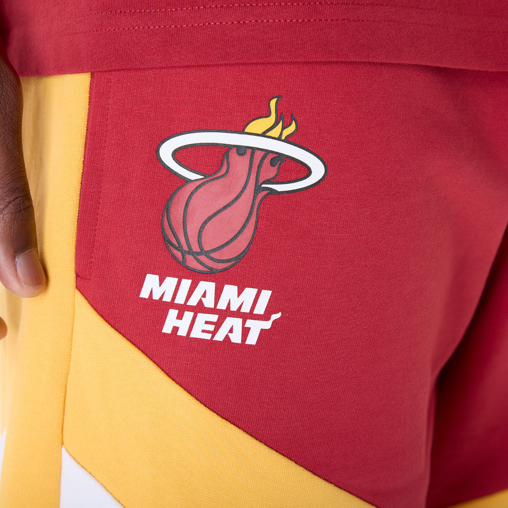 Shorts New Era Miami Heat Uomo - Rosso