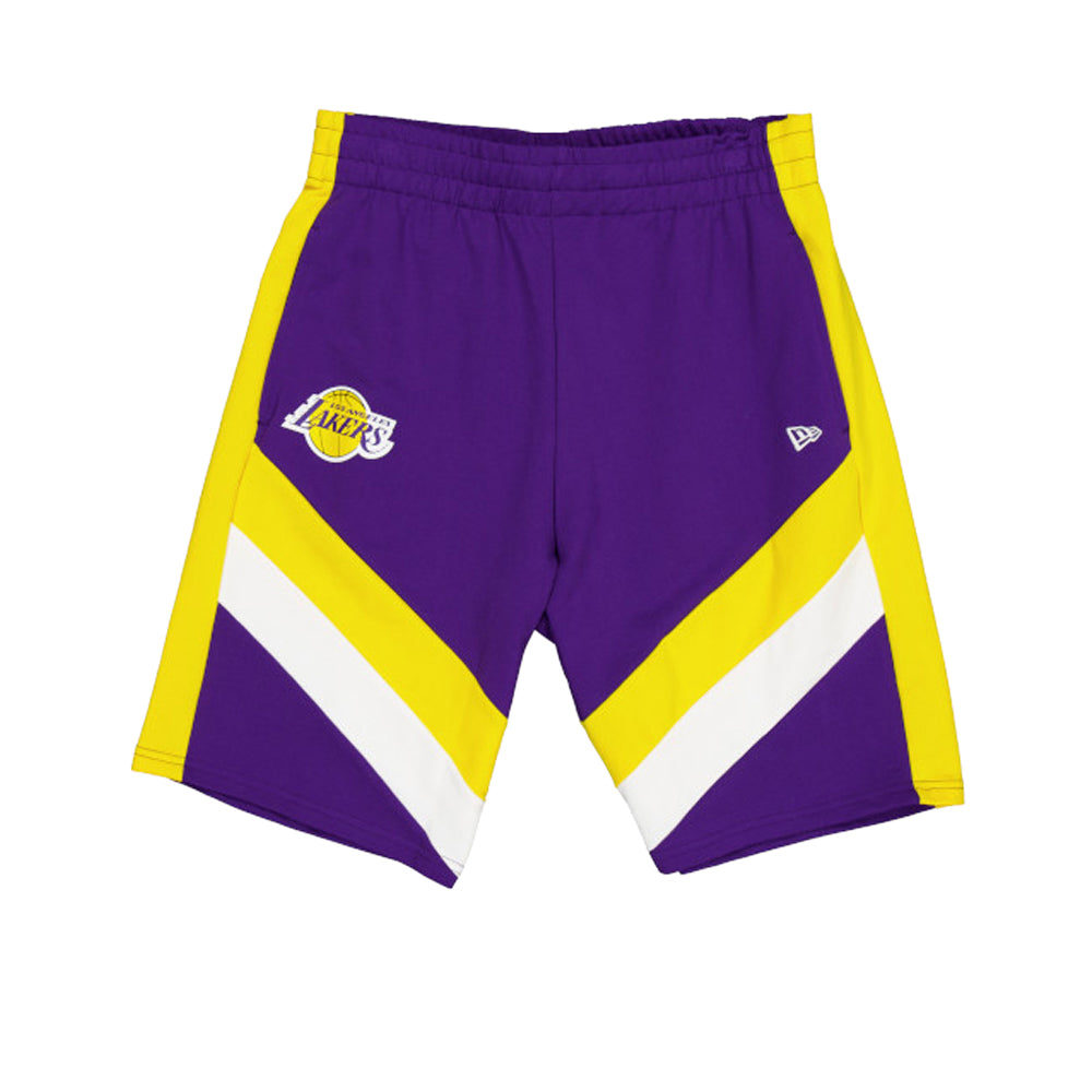 Shorts New Era Los Angeles Lakers Uomo - Viola