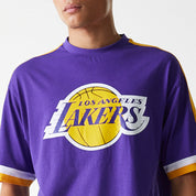 T-Shirt New Era Los Angeles Lakers Uomo - Viola