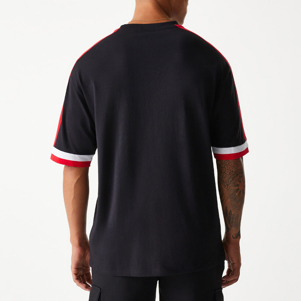 T-Shirt New Era Chicago Bulls Uomo - Nero