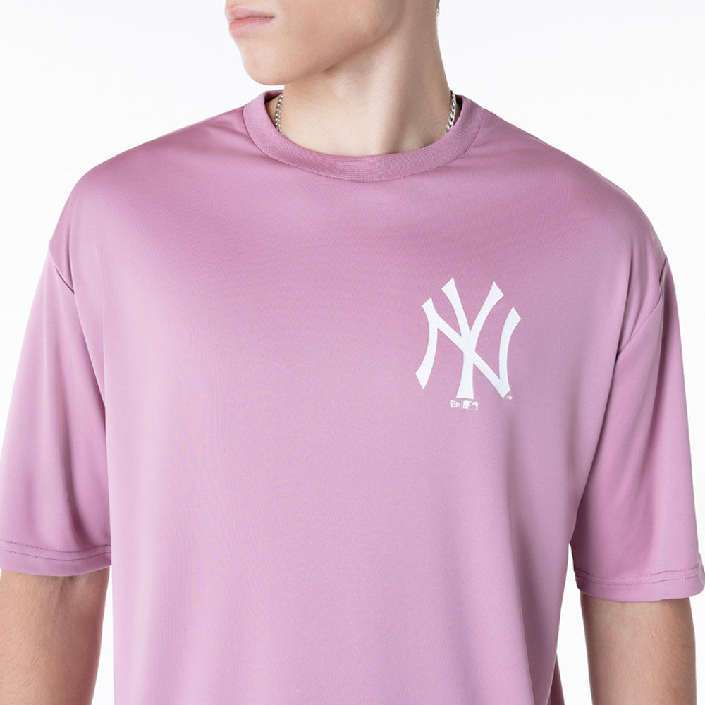 T-Shirt New Era New York Yankees Uomo - Rosa