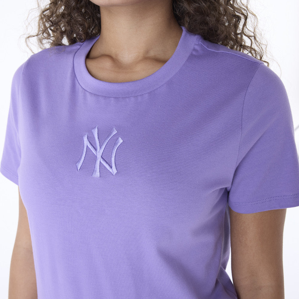 T-Shirt New Era New York Yankees Donna - Viola