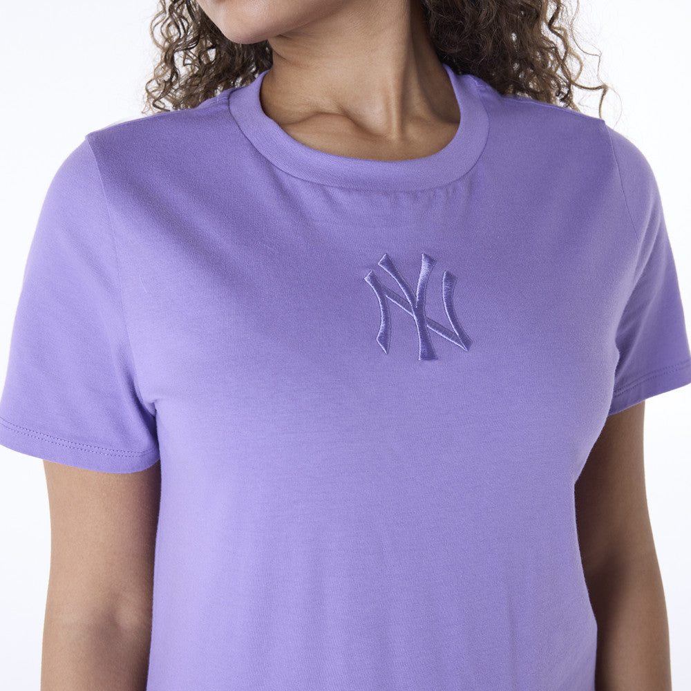 T-Shirt New Era New York Yankees Donna - Viola