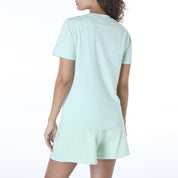 T-Shirt New Era Los Angeles Dodgers Donna - Verde