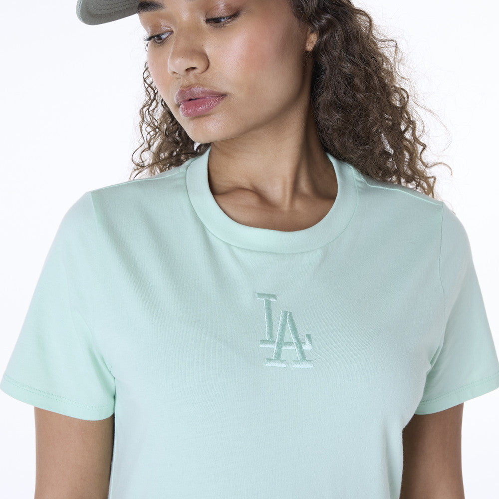 T-Shirt New Era Los Angeles Dodgers Donna - Verde