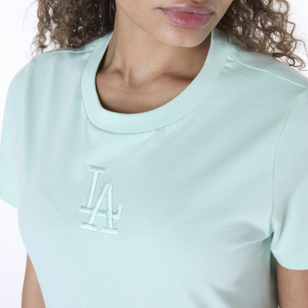 T-Shirt New Era Los Angeles Dodgers Donna - Verde