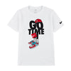 T-shirt nike unisex ragazzo - bianco