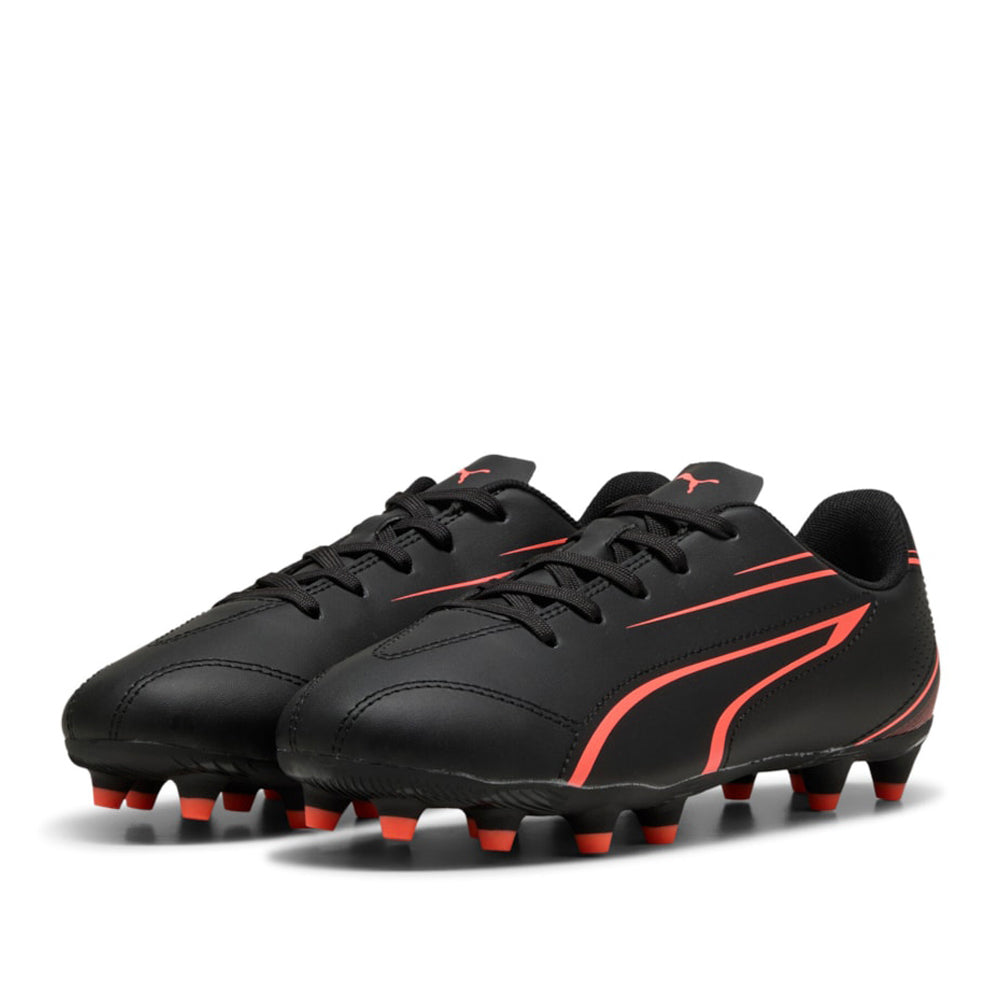 Scarpa Calcio Puma Vitoria Fg/ag jr Unisex Ragazzo - Nero
