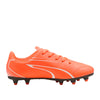Scarpa calcio puma vitoria fg/ag jr unisex ragazzo - arancione