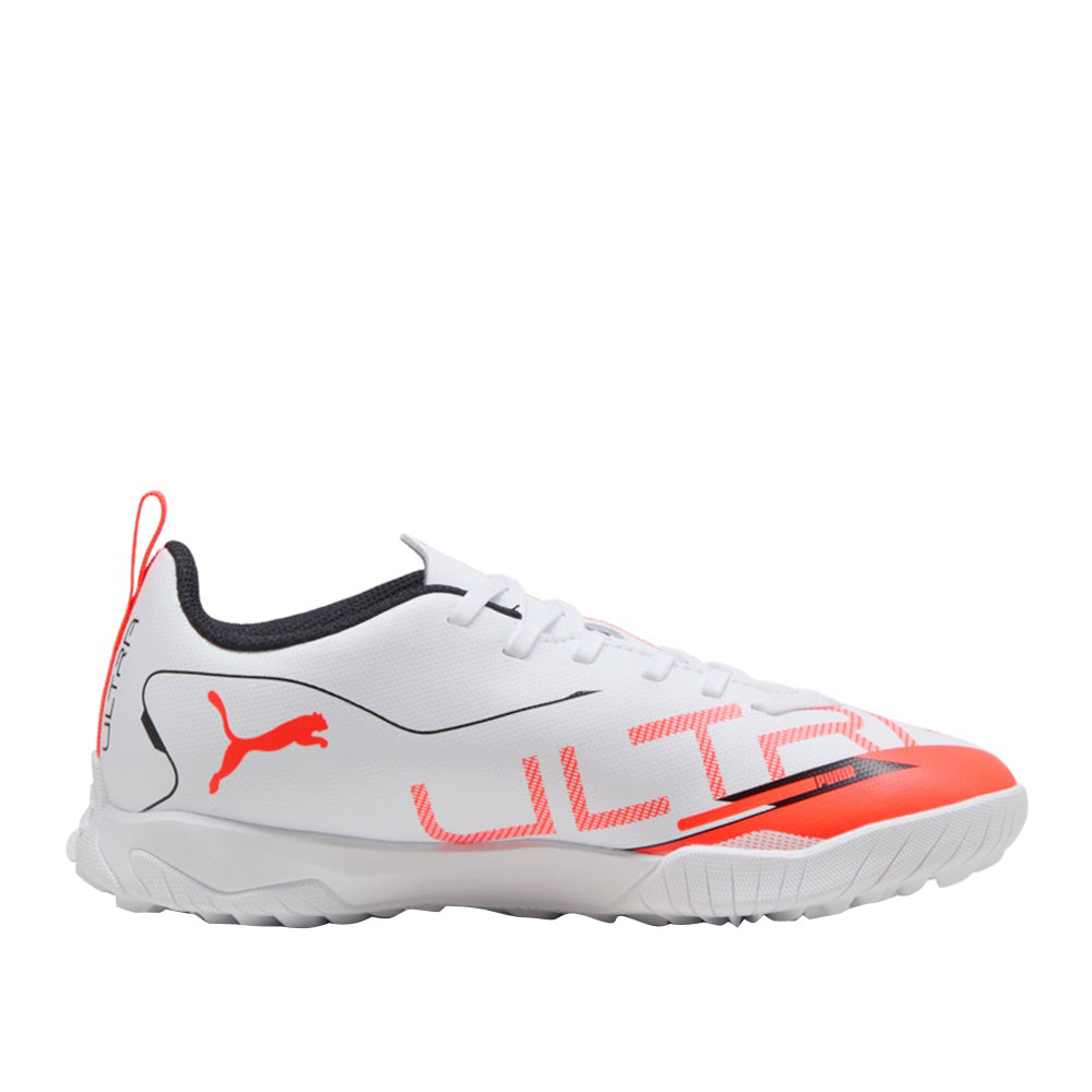 Scarpa Calcetto Puma Ultra 5 Play Tt jr Ragazzo - Bianco