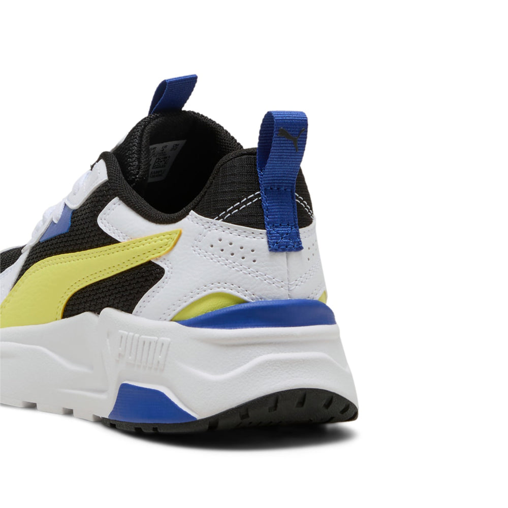 Scarpa Running Puma Trinity Lite jr Unisex Ragazzo - Bianco