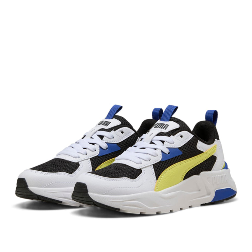 Scarpa Running Puma Trinity Lite jr Unisex Ragazzo - Bianco