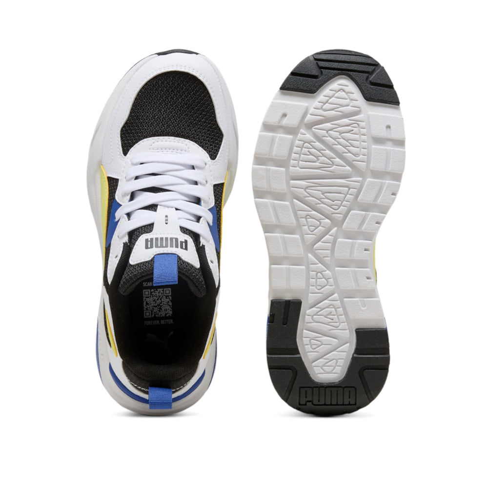 Scarpa Running Puma Trinity Lite jr Unisex Ragazzo - Bianco