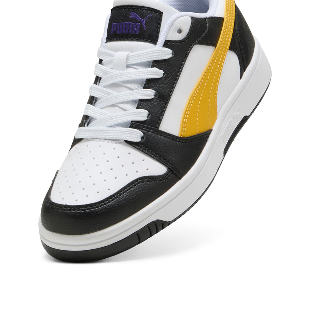 Sneakers Puma Puma Rebound V6 Lo jr Unisex Ragazzo - Bianco