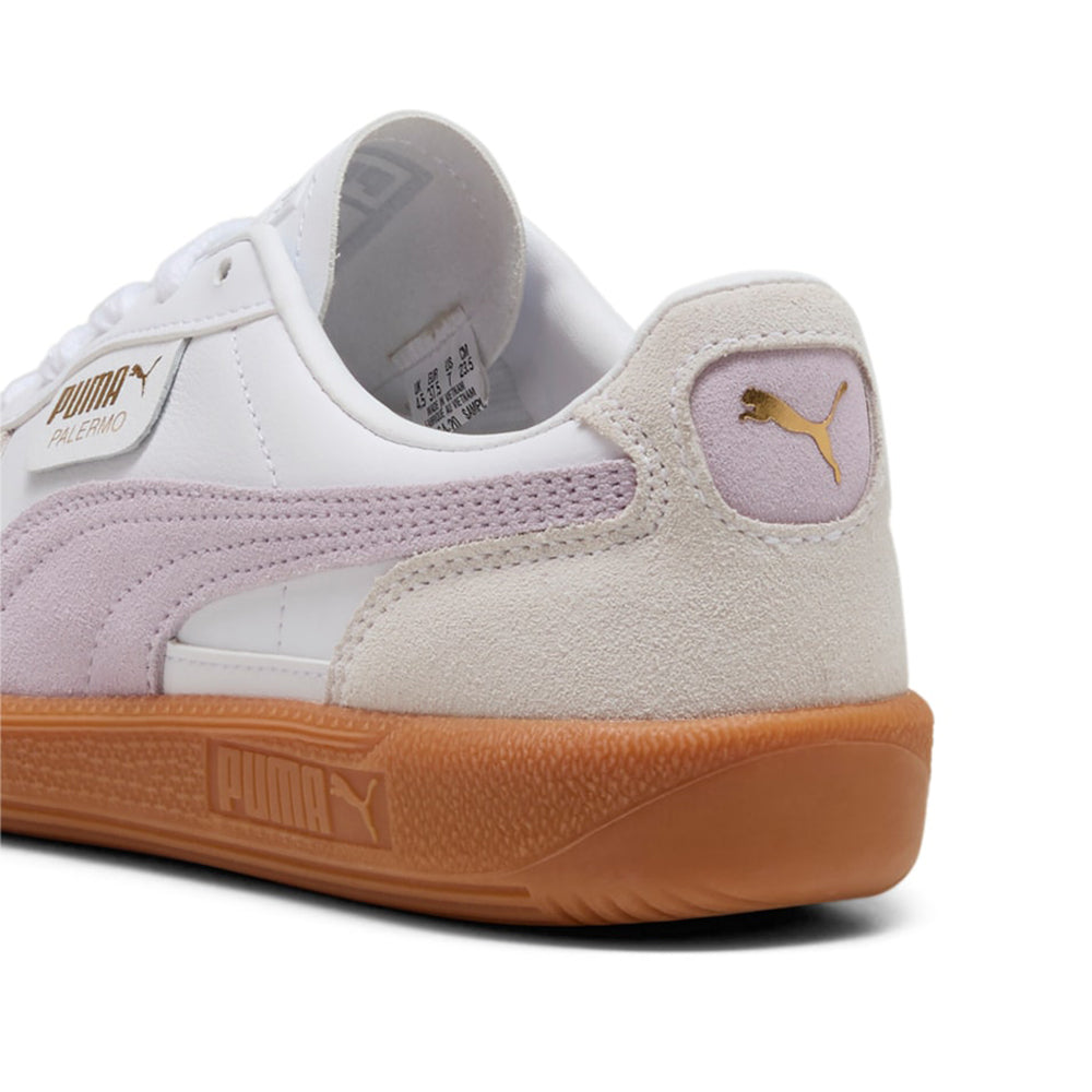 Sneakers Puma Palermo Lth Unisex Adulto - Bianco