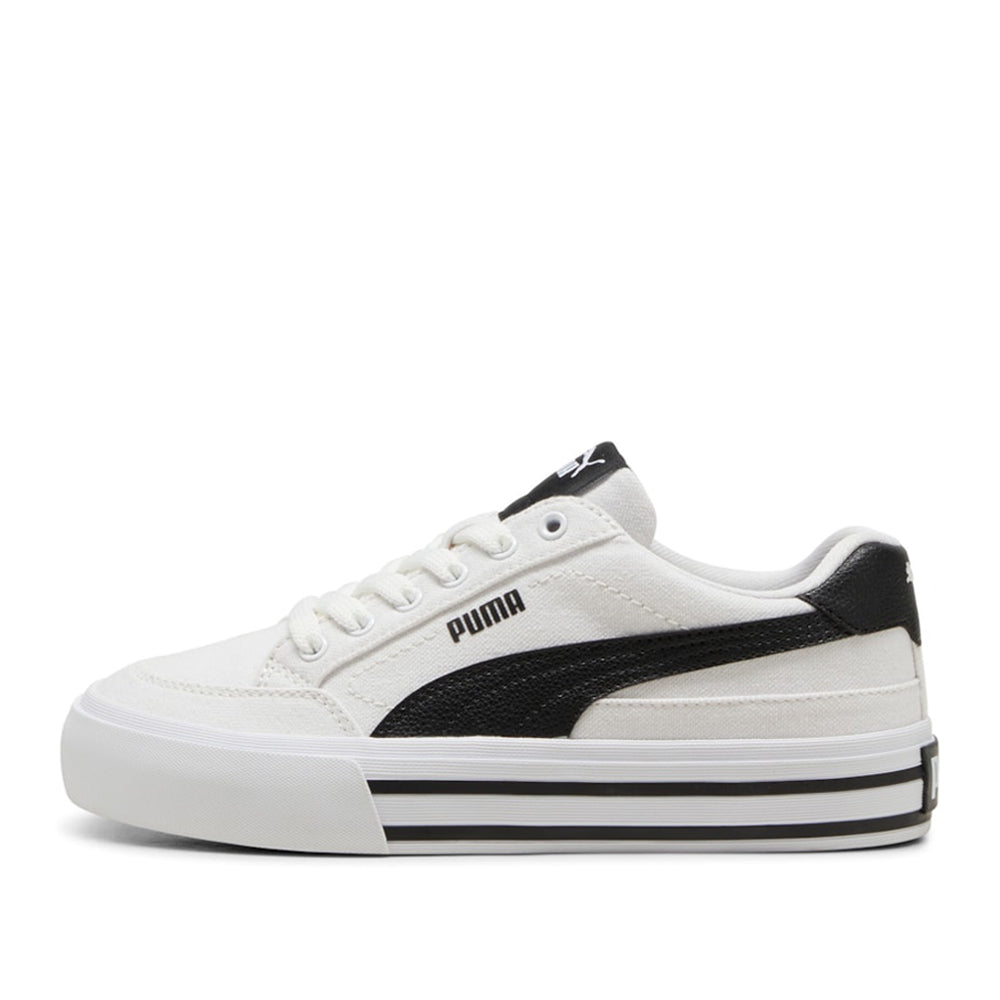 Sneakers Puma Court Classic Vulc Fs jr Unisex Ragazzo - Bianco