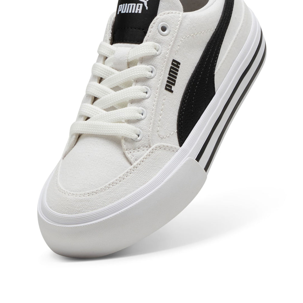 Sneakers Puma Court Classic Vulc Fs jr Unisex Ragazzo - Bianco