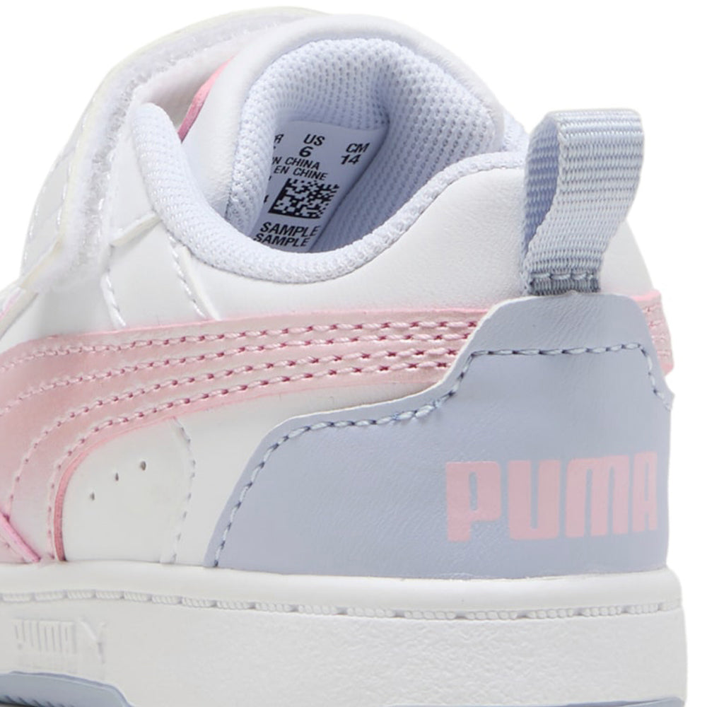 Sneakers Puma Puma Rebound V6 Lo Blurry Dreams Ac+ Inf Bimba - Bianco