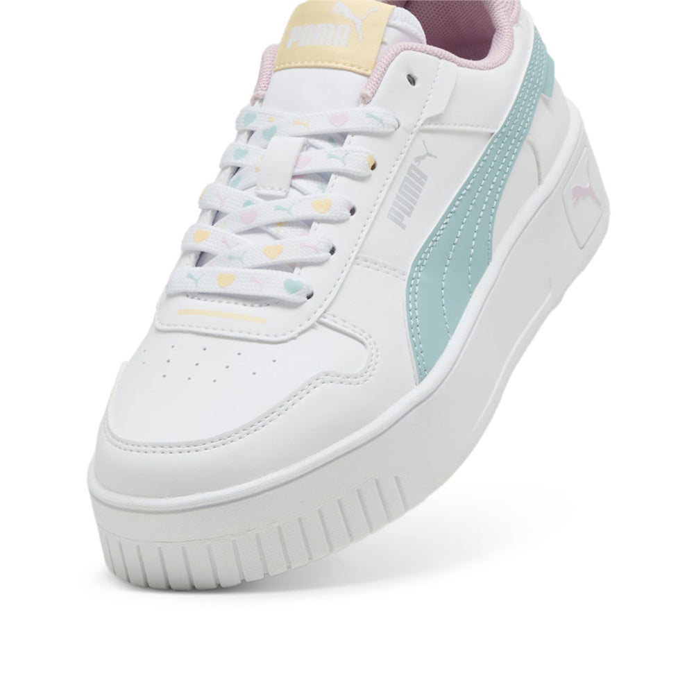 Sneakers Puma Carina Street Lacey jr Ragazza - Bianco