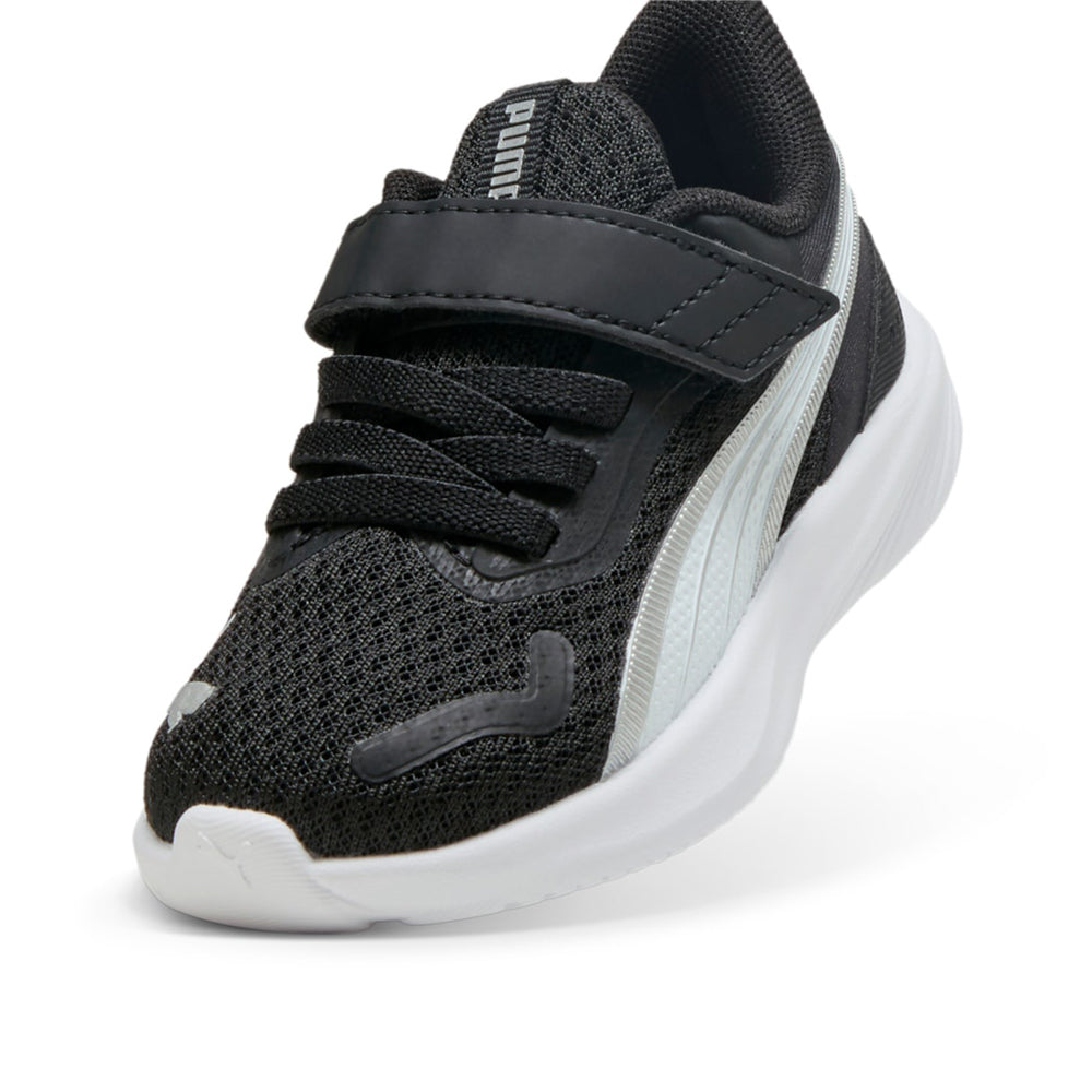 Sneakers Puma Pounce Ac+ Inf Unisex Bimbo - Nero