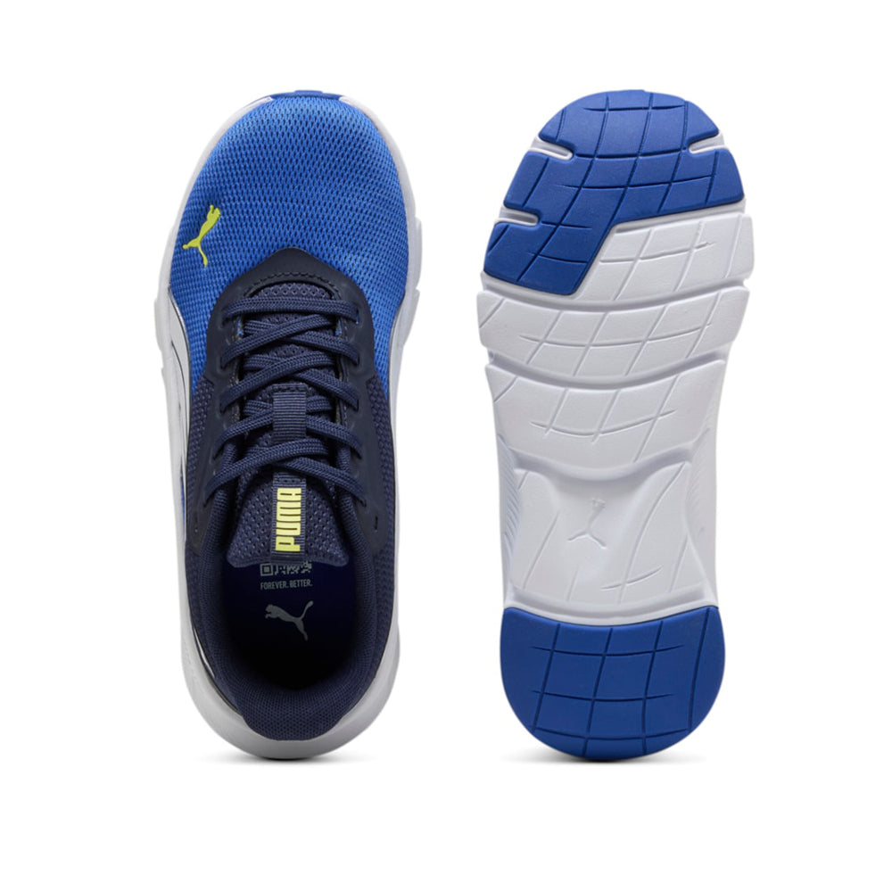 Scarpa Running Puma Flexfocus Lite Modern jr Unisex Ragazzo - Blu