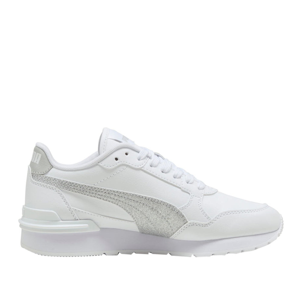 Sneakers Puma St Runner V4 Sl Glitter jr Ragazza - Bianco