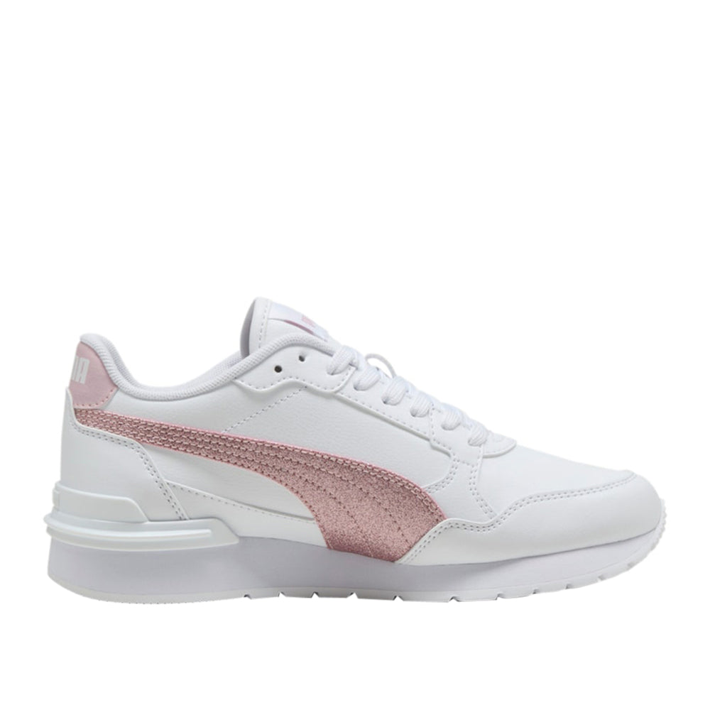 Sneakers Puma St Runner V4 Sl Glitter jr Ragazza - Bianco