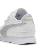 Sneakers Puma St Runner V4 Sl Glitter V ps Bambina - Bianco