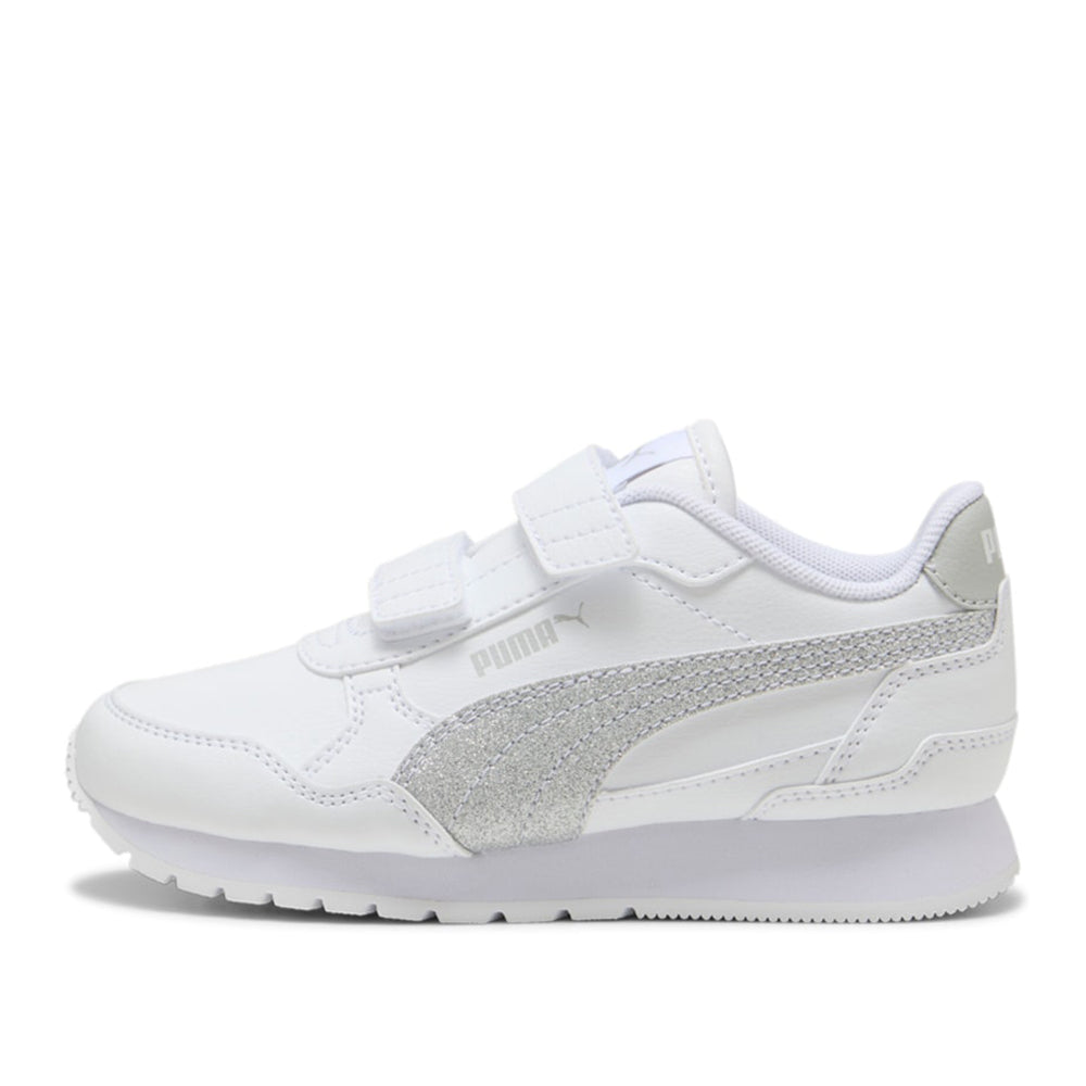 Sneakers Puma St Runner V4 Sl Glitter V ps Bambina - Bianco