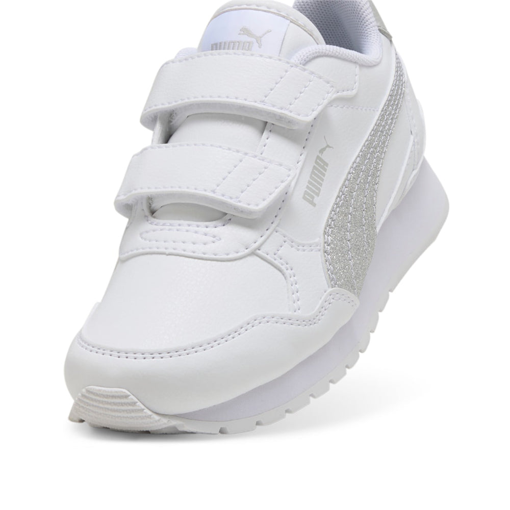 Sneakers Puma St Runner V4 Sl Glitter V ps Bambina - Bianco